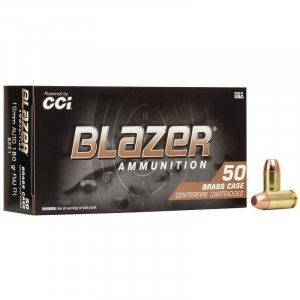 Náboj kulový CCI, Blazer Brass, 10mm Auto, 180GR (11,70g), FMJ