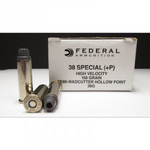 Náboj kulový Federal, Classic, .38 Spec. +P, 158GR (10,2g) SWHP