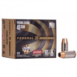 Náboj kulový Federal, Personal Defense, .40 SW, 180GR (11,6g), Hi-Shok JHP