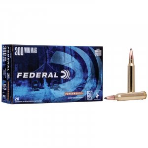 Náboj kulový Federal, Power Shok, .300 WinMag, 150GR (9,7g), Speer Hot Core SP