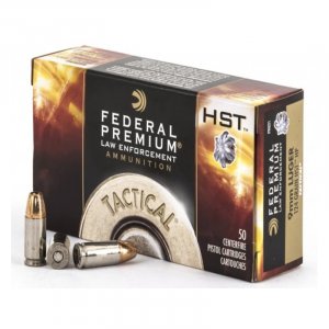 Náboj kulový Federal, Tactical Premium, 9mm Luger, 124GR (8,0g), HST JHP