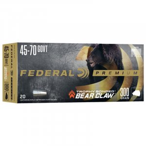 Náboj kulový Federal, Premium Vital Shok .45-70 Govt. 300GR/19,4g, Trophy Bonded Bear Claw