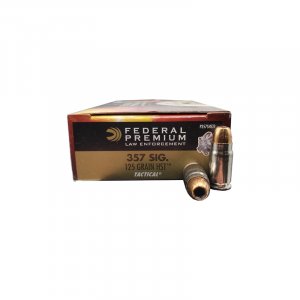 Náboj kulový Federal, Tactical, .357 Sig., 125GR (8,9g), HST HP, Hydra Shock JHP