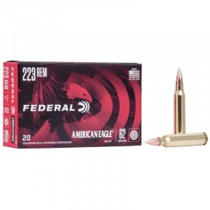 Náboj kulový Federal, American Eagle, .223 Rem., 62GR (4,0g), FMJ