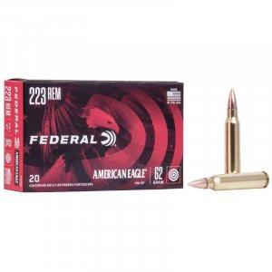 Náboj kulový Federal, American Eagle, .223 Rem., 62GR (4,0g), FMJ