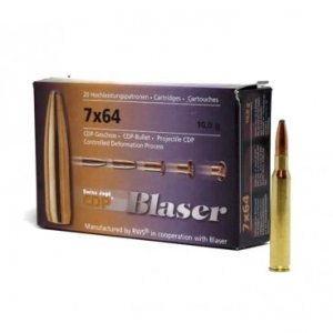 Náboj kulový Blaser, CDP, 7x64mm, 154GR/ 10g, CDP