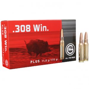 Náboj kulový Geco, Plus, .308 Win., 170GR/ 11g, Geco Plus