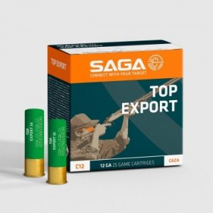 Náboj brokový SAGA, TOP EXPORT 34, 12x70mm, brok3,75mm,/ 2, 34g
