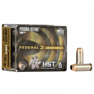 Náboj kulový Federal, Personal Defense, 10mm Auto, 200GR, HST JHP