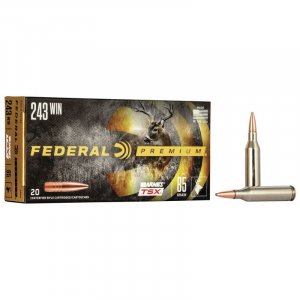 Náboj kulový Federal, Premium Vital Shok, .243 Win, 85GR, Barnes Triple Shok