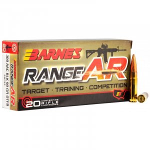 Náboj kulový Barnes, RANGE AR, .300 AAC Blackout, 90GR, OTFB