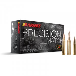 Náboj kulový Barnes, Precision Match, .338 Lapua Magnum, 300GR, OTM