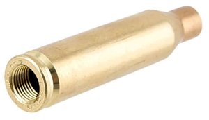 Modifikovaná nábojnice Hornady, pro měření délky k přechod. kuželu u ráže 9,3x62mm