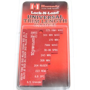 Gauge Hornady, Univerzal trim length, pro úpravu délky nábojnic