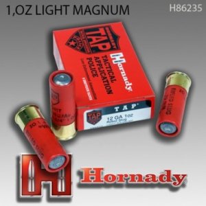 Náboj brokový Hornady, TAP, 12x70mm, Slug - jednotná střela váha 1oz