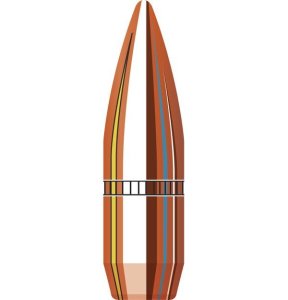 Střela Hornady, Full Metal Jacket, 30 Cal./ .308", 150GR,  BT-FMJ