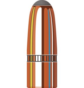 Střela Hornady, Interlock, 8mm / .323", 170GR, RN