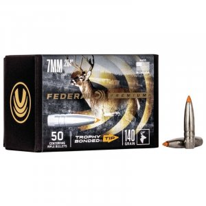 Střela Federal, Premium, 7mm/.284", 140GR (9,0g), Trophy Bonded Tip CB