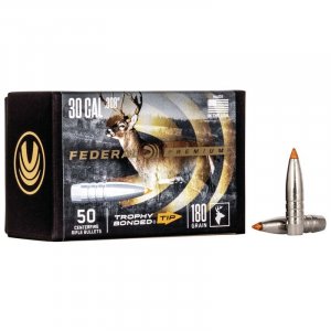Střela Federal, Premium, 7,62mm/.308", 180GR (11,6g), Trophy Bonded Tip CB