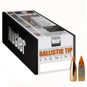 Střela Nosler, Ballistic Tip Varminter, .22-.224", 50GR (3,2g), Spitzer