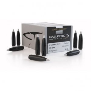 Střela Nosler, Ballistic Silver Tip, .308 Win., 180GR (11,6g),  Silver Tip