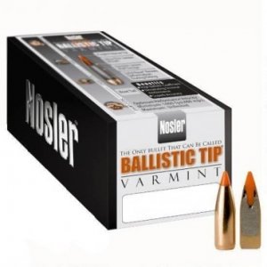 Střela Nosler, Varmint, .22/ .224", 55GR (3,5g), Ballistic Tip