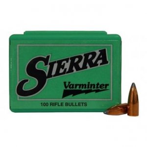Střela Sierra, Rifle Varmiter, .257/ 6,53mm Dia, 75GR, Varminter HP
