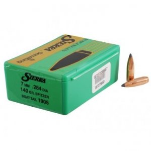 Střela Sierra, Rifle Game King, .284/ 7,21mm Dia, 140GR, Game King SBT