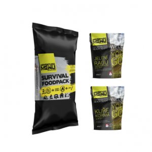 Survival pack Adventure Menu, Jelení ragů+Kuře Korma, samohřev, lžíce