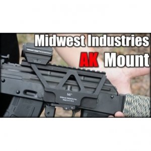 Montáž Midwest Industries, pro pušky typu AK, boční, s railem