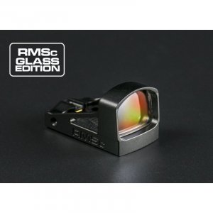 Kolimátor Shield Sights, RMSc Reflex Mini Sight Compact 4MOA tečka, "Glass Edition", černý
