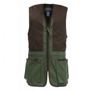 Střelecká vesta Beretta, Trap Cotton, zelená, vel.: S