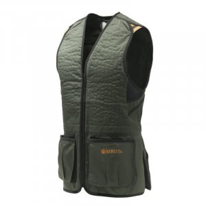 Střelecká vesta Beretta Trap, velikost: 2XL, barva: zelená, černá