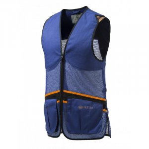 Střelecká vesta Beretta Full Mesh, velikost: 2XL, barva: modrá