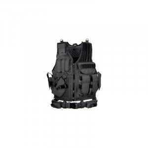 Taktická vesta UTG Pro, Law Enforcement Tactical Vest, na příslušenství, LH, černá