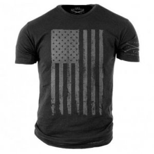 Tričko Grunt Style, America (Grey), vel.: M