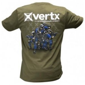 Tričko VERTX, Green Athletic, s krátým rukávem, barva: Green, vel.: 2XL