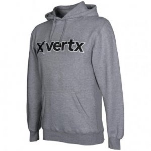 Mikina VERTX, Hooded Sweatshirt, s kapucí, barva: Grey, vel.: 2XL