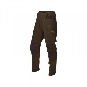 Kalhoty Härkila Mountain Hunter, barva: zelená/hnědá, velikost: 50