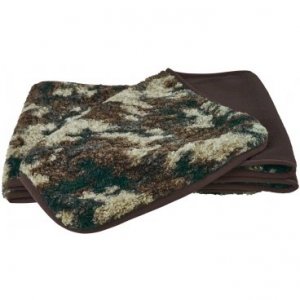 Šála Blaser, Camo fleece Deluxe, velikost: jednotná, barva: hnědá/camo.