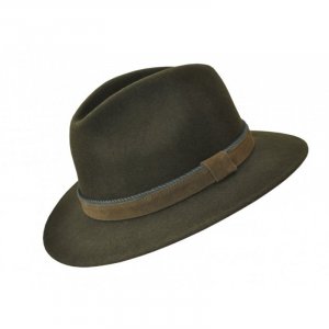Myslivecký klobouk Werra, AMOS, vel.: 57, 100% vlněná plsť, voděodolná úprava