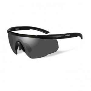 Brýle Wiley X, Saber Advanced, kouřově šedá skla, černý rámeček, balistická odolnost