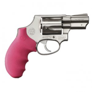 Pažbičky Hogue, pro revolvery Taurus 85, pryžové, růžové