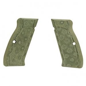 Pažbička Hogue, pro CZ 75/85, G-10, rýhovaná, zelená