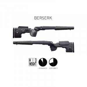 Pažba GRS Riflestocks, Berserk, pro pušky Tikka T3/T3X, černá