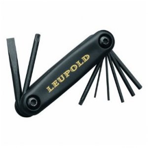 Sada nástrojů pro montáže Leupold, klíče Torx pro obsluhu montáží a puškohledů