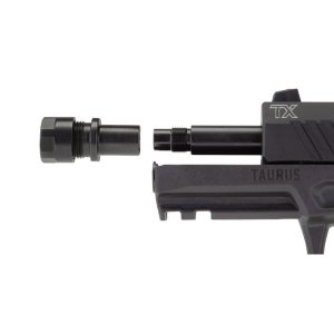 Adaptér Taurus, na hlaveň pistole TX22 se závitem 1/2"-28, černý