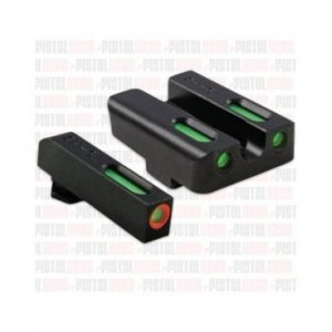 Mířidla Truglo, TFX PRO, Tritium + Fiber Optics, pro pistole Glock (nízká)