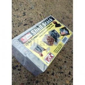 Box MTM, Shell Stack, pro 4x25ks brokových nábojů ráže 12x70, barva čirá, set