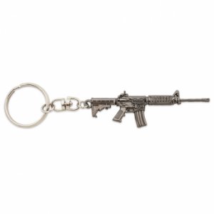 Přívěšek Colt, puška Colt MSR-15, na klíče, kovový